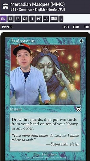 Entomb or Brainstorm? Legacy The EPIC Storm | Magic: The Gathering