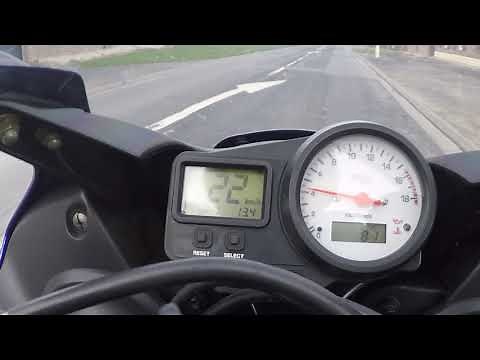 top speed yamaha r6 2002