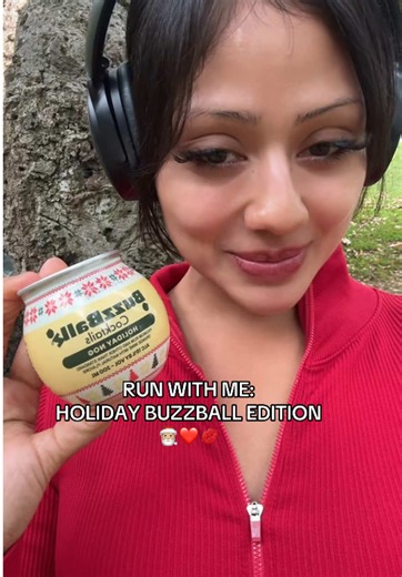 Holiday Buzzball Running Fun on Christmas Eve