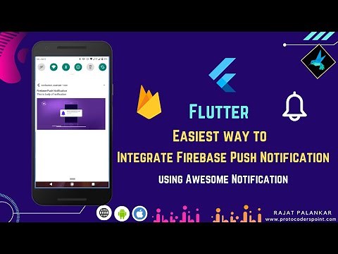 Flutter Firebase Push Notification using awesome notification package
