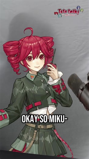 i don’t think she liked this question… Teto Tune Talk ft. Hatsune Miku #teto #kasaneteto #vocaloid #hatsunemiku #miku #okiso #tetotalk