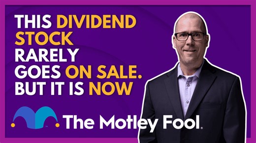 This Dividend Stock Rarely Goes on Sale. But It Is Now.
