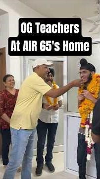 OG Teachers Visiting AIR 65 🔥 #jee #iit