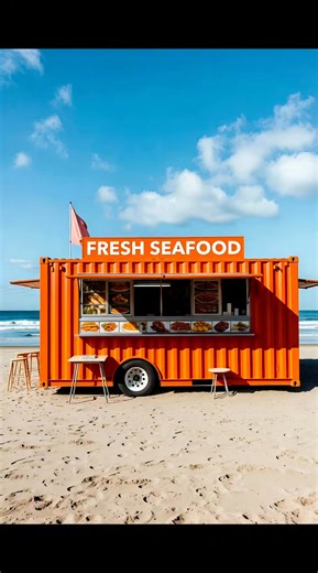 Who knew a plain shipping container could serve up delicious street food? 😋🔥 From bare steel to a fully equipped food haven, this container is serving flavours you won’t forget — and it’s Instagram-worthy too! Would you grab your next snack here? 🍟🌮 Comment below 👇” #ContainerFoodTruck #StreetFood #FoodieHeaven #SaiContainer #NZFoodies #TinyKitchenBigFlavours #FoodTransformation #BeforeAfter #ViralFood #containerlife | Saicontainer
