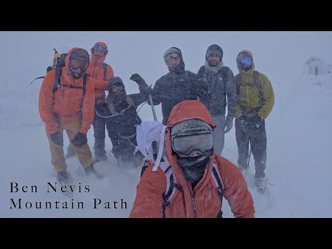 Climbing Ben Nevis in Winter