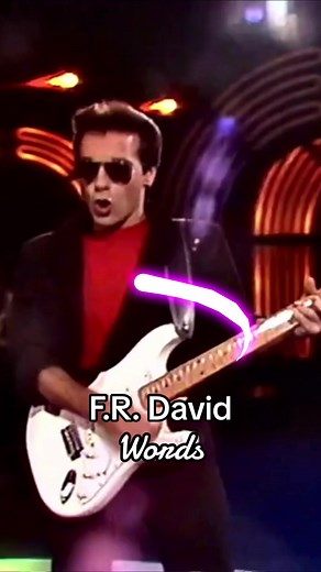 F.R. David Words - Unforgettable Memories | Music Video