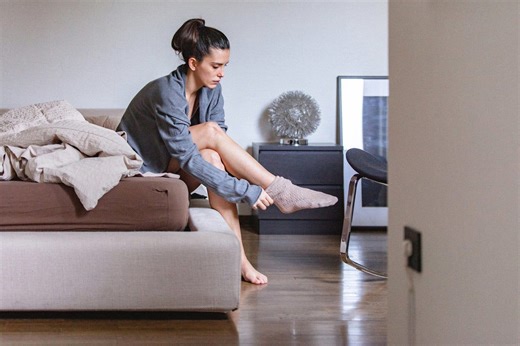 Why are TikTok influencers putting potatoes in their socks at bedtime?