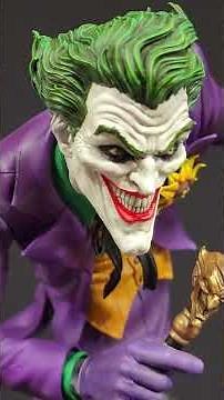 JOKER 3D Print and Painted Custom Statue #3dprinting#batman #joker