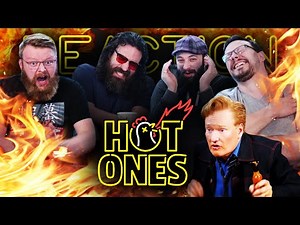 Hot Ones - Conan O'Brien REACTION!!