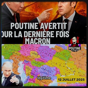 🔴🟠 Poutine sort du silence et répond aux provocations d'Emmanuel Macron | Poutine TV