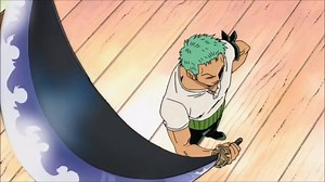 Zoro tests his luck against Sandai Kitetsu's curse | Zoro