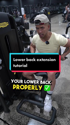 Lower Back Extension Tutorial: Tips and Techniques for Proper Form