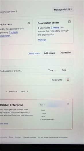 Create Repos in GitHub Organization — Here’s Why #github #devops #developers #opensource #shorts