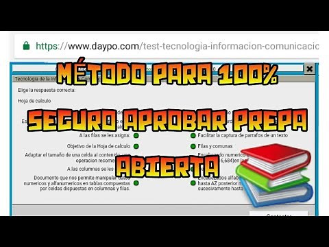 Método 100% seguro para aprobar los 22 módulos de preparatoria abierta **en línea o presencial**