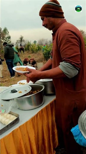 Prepairing Halwa Puri Breakfast In Forest 26 #halwapuri #youtubeshorts #shortsvideo #shorts #halwa