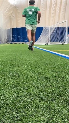 Indoor FieldTurf Run