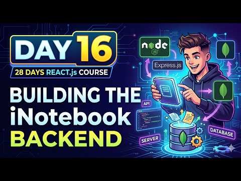 Day 16: Building the iNotebook Backend