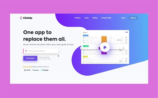 ClickUp 用户体验-任务管理/团队协作/数据可视化
