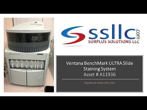 Ventana BenchMark ULTRA Slide Staining System Asset # A11936