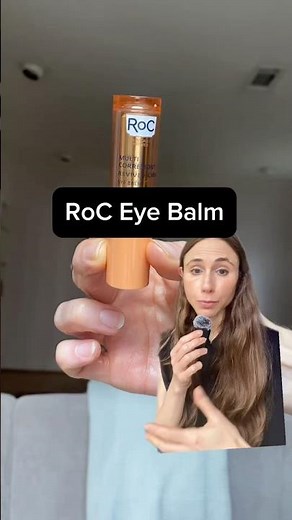 Dark Circles? Derm Tests RoC Eye Balm Stick #undereyetreatment