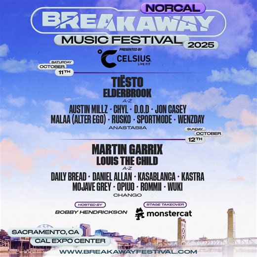 This is more than music, it’s a movement. Breakaway Festival is lighting up Cal Expo this month! 🎶✨ Get your tickets now: https://bit.ly/CEBreakaway #BreakawayFestival #CalExpo #LiveMusicVibes #FestivalFeels #TurnUpSacramento #MusicFestivalFun #EpicFestivalMoments | California State Fair