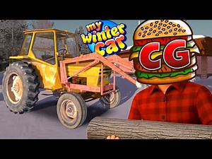 Selling Firewood to Fund Car Parts in My Winter Car!