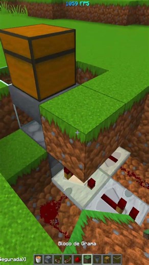 Minecraft Wokrking Trashcan😱#minecraft #shorts