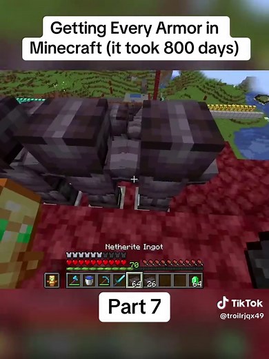 Collecting Every Armor in Minecraft: A Journey of 800 Days