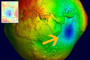 Giant ‘gravity hole’ in Indian Ocean possibly caused by ancient sea that sank millions of years ago