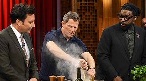 65K views · 1K reactions | Bobby Flay teaches Jimmy & Questlove how to make Brasserie B's pork chop frites! | The Tonight Show Starring Jimmy Fallon | Facebook