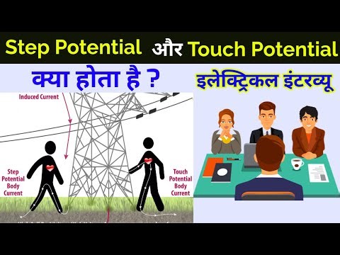 Step Potential and Touch Potential in Electrical System | Electrical Interview Question |