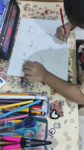 Young Art Prodigy: Matthew's Imaginative Drawings 🌟🖍️ Discover Daily Creations #YoungArtist