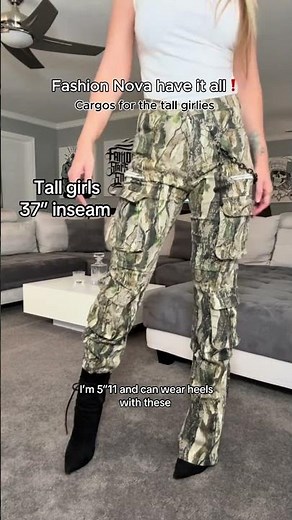 Cargo pants made for tall girls: check this out 👖✨