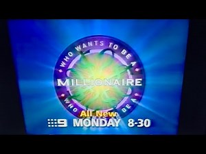 Who Wants To Be A Millionaire Australia Channel Nine Promo 2001