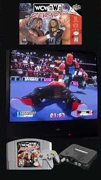WCW/NWO Revenge (N64) - Various Gameplay #retrogaming #wrestling