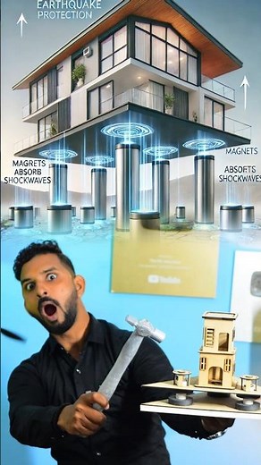 Physics Science Project Idea | Disaster Management | Earthquake Safety House | DIY Projects