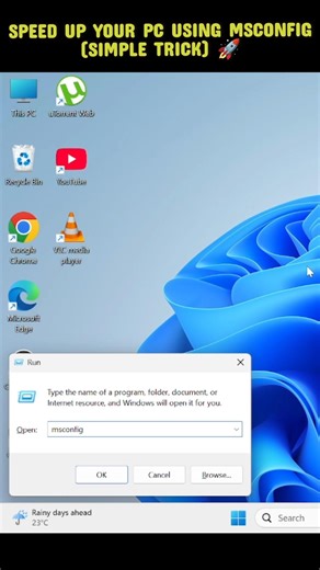 Speed Up Windows Boot Time in 10 Seconds 🚀 #windows #shorts #trend #laptop #pc #tech #trending #reel