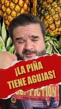El secreto químico por el que la piña te "ataca" 🛑 #rafacarbajal #curiosidades #cocina