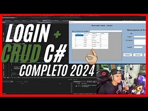 CREACION DE LOGIN CON TIPOS DE USUARIOS + CRUD EN C# CON SQL SERVER + ALGORITMO DE MATRICES #2024