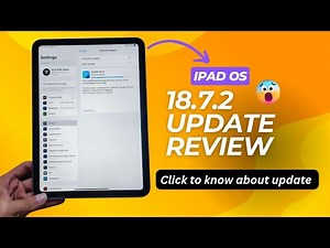 iPad OS 18.7.2 update review shocking change.!