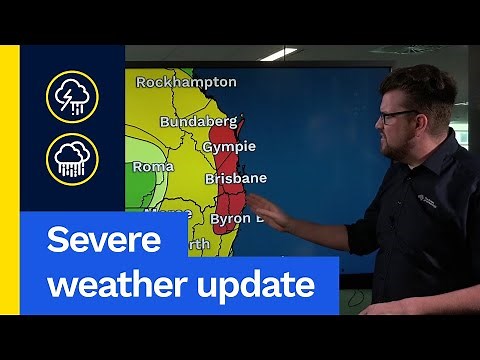 Severe Weather Update 24 November 2025: Severe thunderstorms for SE Qld and NE NSW