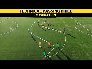 Technical Passing Drill | 2 Variations | Football/Soccer Training