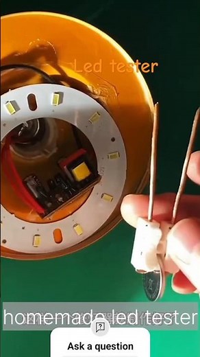 simple led tester#hacks #et #diy#led testing tools#smd led#experiment #et0017