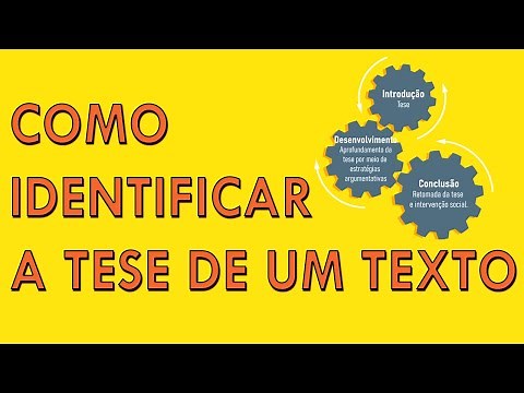 Como identificar a TESE de um texto [NA PRÁTICA]