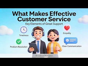 What Makes Effective Customer Service (14 Minutes)
