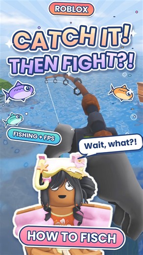 Roblox Fishing But It's an FPS?! (How to Fisch) 🐠
