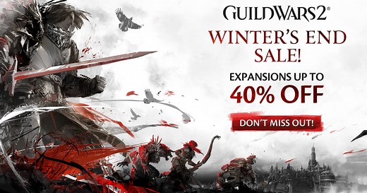 Guild Wars 2 Winter's End Sale discounts most of this MMORPG's expansions by up to 40%