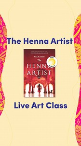 14K views · 245 reactions | Learn to draw henna patters inspired by #TheHennaArtist in our virtual art class with Alka Joshi and Neha Assar Henna Artistry. | Reese’s Book Club | Facebook