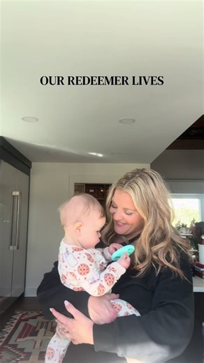 This Easter was unlike any other Easter I have had before. I started crying and looked at Cameron as church was starting and said, “Can you imagine how Mary felt? How God felt. Their son on that cross. I couldn’t bear to watch that happen to Beni.” We both just looked at our daughter. The sacrifice Jesus made for us just hit me in a whole new way. Something about the love I have learned in the last ten months of being a mother has made me feel like I can understand God’s love for us a little mor