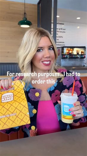 They put SpongeBob on the menu and thought I’d ignore it?? Absolutely not. 🍟⭐️ #burgerking #spongebobtheme #kidatheart #fastfoodbinge #arkansasinfluencer | It’s Claudia Jo
